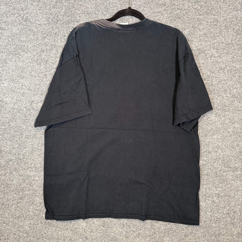 Liquid Blue Shirt Adult XL Evil Clown Freak Show Black Graphic Y2K 2009 Vtg - Picture 11 of 12